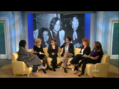 Yoko Ono & Sean Lennon - Interview in The View (US-TV 9 30 09)