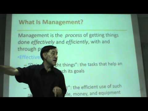 Principles of Management - Lecture 01