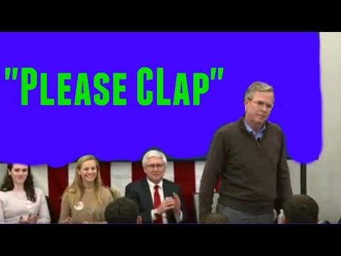 Jeb Bush Says "PLEASE CLAP"  | NEWS CYCLE