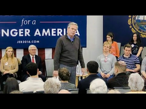 VIDEO: Jeb Bush Begs Crowd to Clap for Him