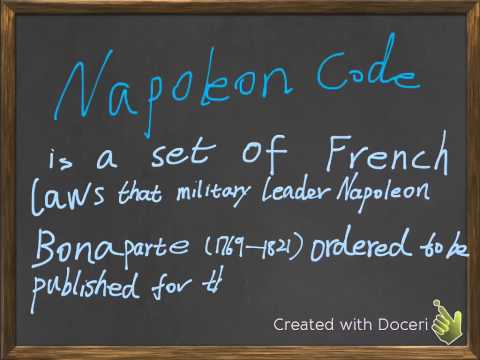 Napoleonic Code