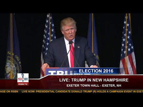 Full Event: Donald Trump Town Hall in Exeter, NH (2-4-16)