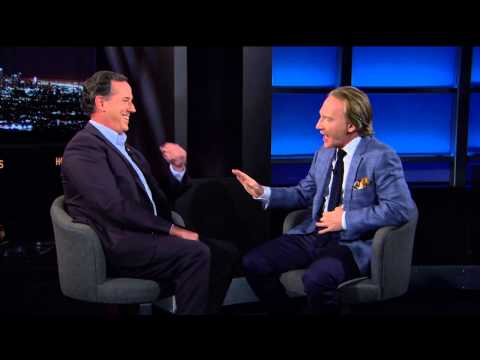 Real Time with Bill Maher: Rick Santorum – August 28, 2015 (HBO)