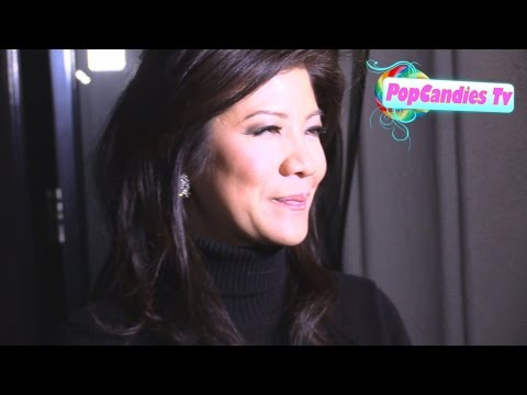 Julie Chen & Leslie Moonves with Jerry Bruckheimer on Katie Holmes at Craig's WeHo