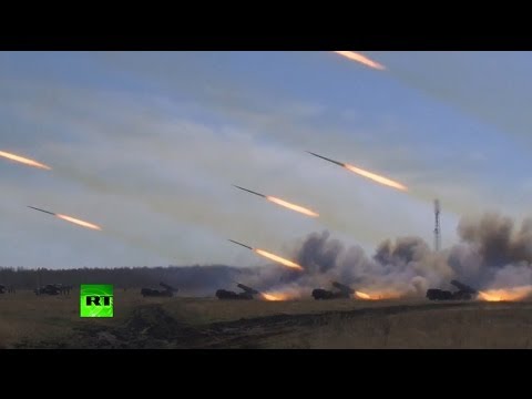 Video: Russia test-launches missiles during planned military drills