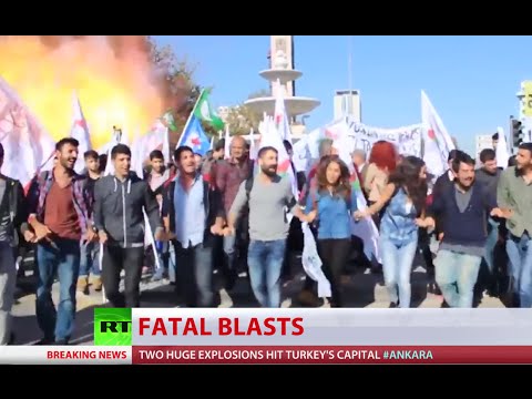 Dozens killed in Ankara blasts, suicide bombers behind attack