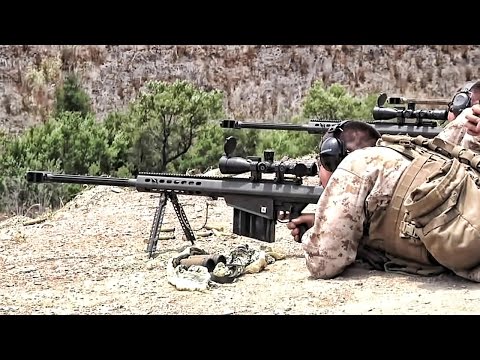 M107 .50 Cal Sniper Rifle Reaches Out