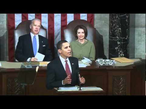 The Economy, Recession and Financial Crisis: President Obama's First Address to Congress (2009)