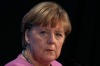 Outraged: German Chancellor Angela Merkel is appalled by the suffering of tens of thousands of Syrians through bomb ...