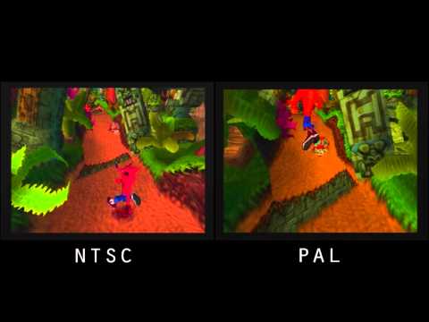 PAL vs. NTSC! - Crash Bandicoot (PSX)