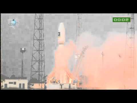 First Soyuz launch from Guiana Space Center