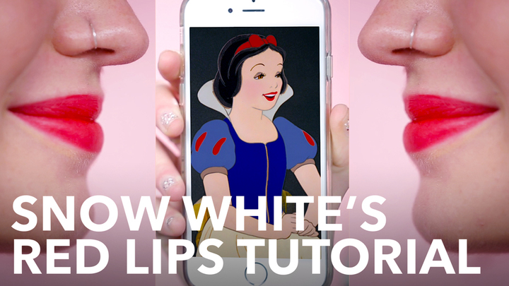 How To Get Snow White's Red Lips | Disney Style