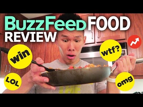 TASTE TESTING BUZZFEED FOOD WINTER RECIPES - Life After College: Ep. 456