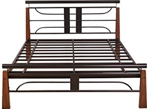 HomeTown Diamond Queen Bed (Matt Finish, Black)