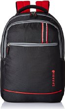 Safari 25 Ltrs Black Casual Backpack (Fusion-Black-LB)