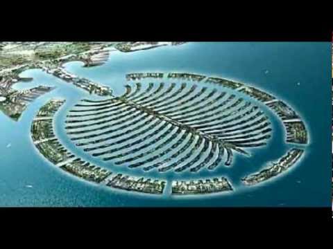 The palm island in Dubai