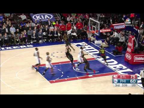 NBA Recap Atlanta Hawks vs Philadelphia 76ers | February 3, 2016 | Highlights