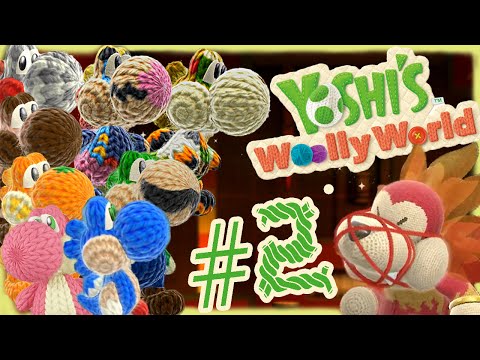 ABM: Yoshi Woolly World Gameplay !! *Walkthrough 2* HD