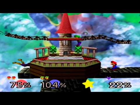 ABM: Super Smash Bros 64 Gameplay Match !! HD