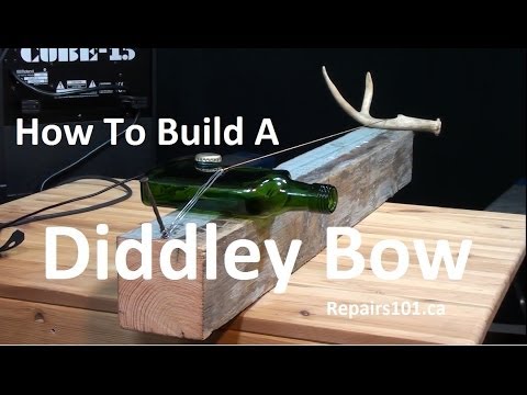 Diddley Bow - How to Build A Traditional One String Instrument