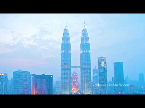 Petronas Twin Towers, Malaysia (1080HD) Travel Video