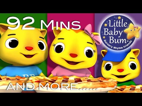 Three Little Kittens | Part 2 | And More Nursery Rhymes | From LittleBabyBum