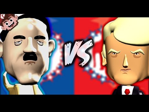 ADOLF HITLER vs DONALD TRUMP (Political Machine 2016)