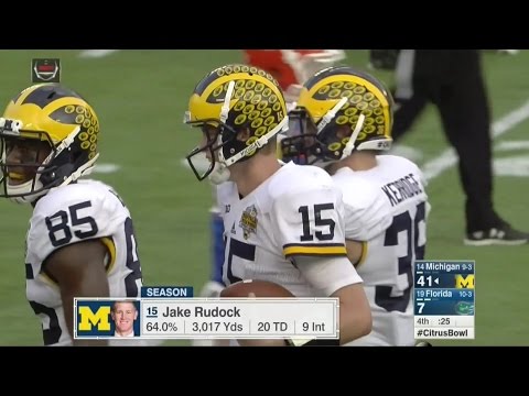 2016 Citrus Bowl Highlights Michigan vs Florida