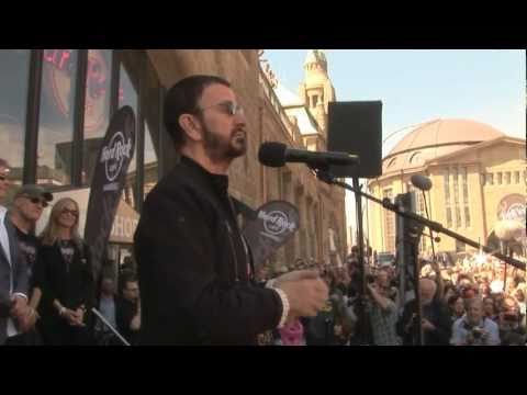 Ringo Starr Birthday at the Hamburg Hard Rock Cafe 2011