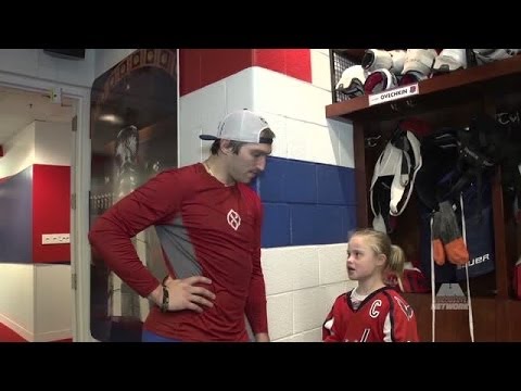 Ovechkin grants young fan's request