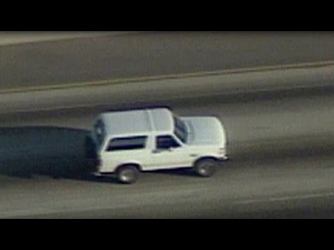 World watches as police chase O.J. Simpson