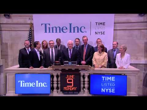 Time Inc rang the NYSE Opening Bell