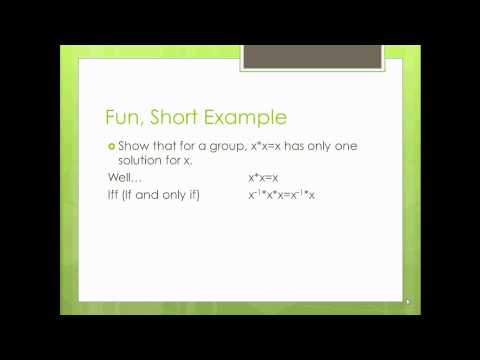 Modern Algebra (Abstract Algebra) Made Easy - Part 1 - Groups