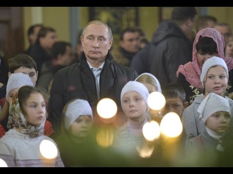 Putin attends Russian Orthodox Christmas Eve Mass