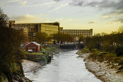 Redcliffe flats and the Avon