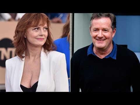 Susan Sarandon Trolls Piers Morgan Trolls With Boobs