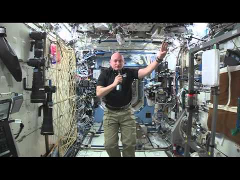 Space Station Commander Discusses His One-Year Mission with News Media