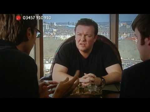 Ricky Gervais in "The Office Opera" - Red Nose Day 2009