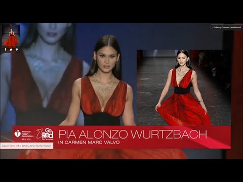 Miss Universe Pia Wurtzbach @ Go Red for Women | New York Fashion Week