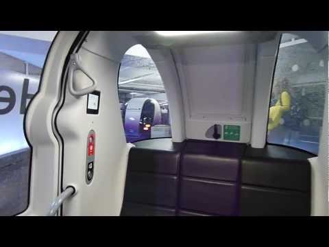 NEW Heathrow POD cars - full ride from London Heathrow  Airport's Terminal 5 to Business Car Park B