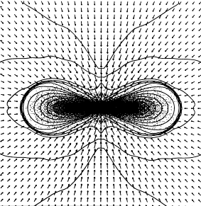 Computer simulation showing gas infall onto a protostellar disk.