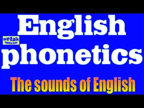 36 English phonetics - A very important speaking practice to get the English sounds in conversation