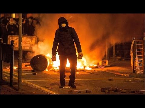 Riots Hit Hong Kong Streets During Lunar New Year