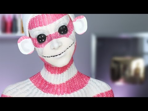 Sock Monkey Makeup Tutorial