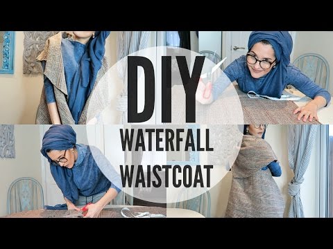 DIY | WATERFALL WAISTCOAT | BEGINNERS