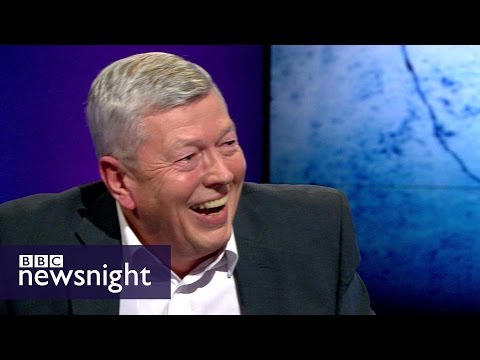 Alan Johnson on the EU : 'I'm not a swivel-eyed fanatic' -  BBC Newsnight