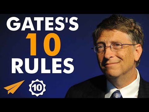 Bill Gates's Top 10 Rules For Success