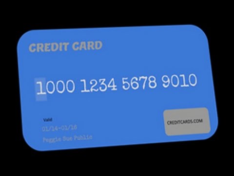 Anatomy of a credit card account number