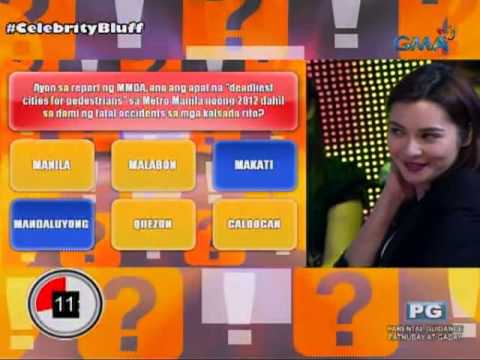 Celebrity Bluff: Ang deadliest cities sa Metro Manila