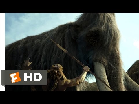 10,000 BC (1/10) Movie CLIP - The Mammoth Hunt (2008) HD